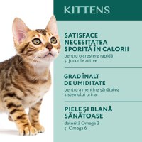 OPTIMEAL Kitten, Pui, hrană umedă pisici junior, (în sos) OPTIMEAL Kitten, Pui, plic hrană umedă pisici junior, (în sos), 85g - 2