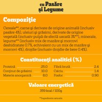 PEDIGREE Junior, M-XL, Pasăre și Legume, hrană uscată câini junior, 12kg - 5