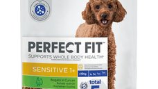 PERFECT FIT Sensitive 1+ Hrană Uscată pentru Câini cu Curcan, XS-S, 1.4kg