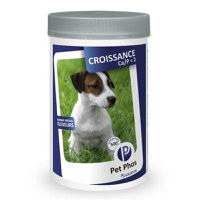 PET PHOS Croissance Ca/P=2, supliment sistem osos câini junior, comprimate PET PHOS Croissance Ca/P=2, XS-M, supliment sistem osos câini junior, flacon, 500 comprimate - 1