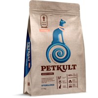 PETKULT Adult Care Sterilised, Somon, hrană uscată pisici sterilizate, 7kg - 2