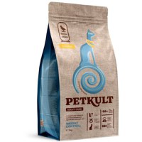 PETKULT Adult Care Weight Control, Pui, hrană uscată pisici, obezitate, 2kg - 1