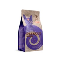 PETKULT Probiotic Care Hair & Skin, Somon și Păstrăv, hrană uscată fără cereale pisici, piele & blană, sistem digestiv, 2kg - 1