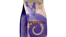 PETKULT Probiotic Care Hair & Skin, Somon și Păstrăv, hrană uscată fără cereale pisici, piele & blană, sistem digestiv, 2kg