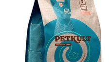 PETKULT Probiotic Care Sensitive, Somon și Curcan, hrană uscată fără cereale pisici, sistem digestiv, 400g