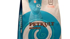 PETKULT Probiotic Care Sensitive, Somon și Curcan, hrană uscată fără cereale pisici, sistem digestiv, 7kg