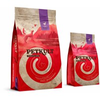 PETKULT Probiotics Adult Medium Breed, M, Rață și orez brun, hrană uscată câini, sistem digestiv & probiotice, 2kg - 1
