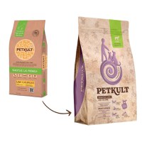 PETKULT Sensitive Care Low Calorie Adult și Senior Medium & Large Breed, M-XL, Miel și orez brun, hrană uscată câini, alergii, obezitate, 3kg - 2