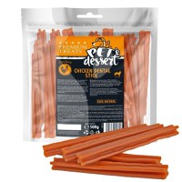 PET'S DESSERT Dental Stick, XS-XL, Pui, punguță recompense fără cereale câini, 500g - 2