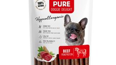 PET'S DESSERT Pure Doggie Delight Hypoallergenic, XS-XL, Vită, punguță recompense monoproteice fără cereale câini, alergii, 80g