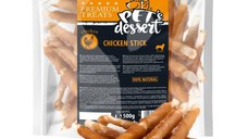 PET'S DESSERT Stick, XS-XL, Pui, punguță recompense fără cereale câini, 500g