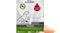 PLATINUM Adult, XS-XL, Pui, hrană uscată câini, semimoist, 5kg