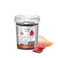 PLATINUM Fit-Sticks, XS-XL, Pui și Miel, bol recompense câini, 300g - 2