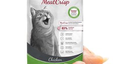 PLATINUM MeatCrisp Sterilised , Pui, hrană uscată pisici sterilizate, deshidratat, 3kg