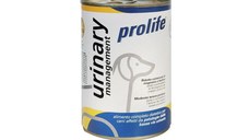 PROLIFE Urinary Management, XS-XL, Pui și Curcan, dietă veterinară, conservă hrană umedă câini, sistem urinar, (în aspic), 400g