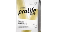 PROLIFE Urinary Struvite, Porc, dietă veterinară, hrană uscată pisici, sistem urinar, 5kg