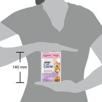 PURINA Cat Chow Sensitive, Somon și dovleac, hrană umedă pisici, sistem digestiv, (în sos) PURINA Cat Chow Sensitive, Somon și dovleac, plic hrană umedă pisici, sistem digestiv, (în sos), 85g - 3