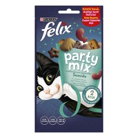 PURINA Felix Party Mix Ocean Mix, recompense pisici, Somon, Pește Pollock și Păstrăv, 60g - 2