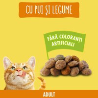 PURINA Friskies Adult, Pui cu Legume, hrană uscată pisici, 10kg - 3