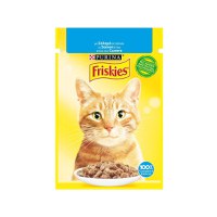PURINA Friskies Adult, Somon, plic hrană umedă pisici, (în sos), 85g - 1