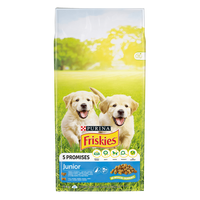 PURINA Friskies Junior, Pui cu Legume, hrană uscată câini junior, 15kg - 2