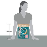 PURINA One Adult, Somon cu Cereale Integrale, hrană uscată pisici, 800g - 2