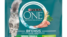 PURINA One Indoor, Curcan cu Cereale Integrale, hrană uscată pisici, 1.5kg