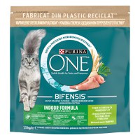 PURINA One Indoor, Curcan cu Cereale Integrale, hrană uscată pisici, 1.5kg - 1