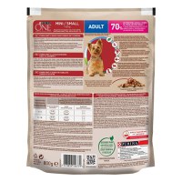 PURINA One Mini Adult, Vită cu Orez, hrană uscată câini, 800g - 4