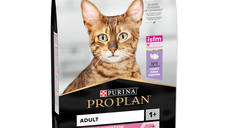 PURINA Pro Plan Delicate OptiDigest Adult, Curcan, hrană uscată pisici, sensibiltăți digestive, 10kg