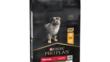 PURINA Pro Plan Puppy M, Pui, hrană uscată câini junior, 12kg