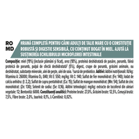 PURINA Pro Plan Robust Adult L Sensitive Digestion, Miel, hrană uscată câini, sensibilități digestive, 14kg - 2