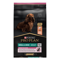 PURINA Pro Plan Sensitive Skin Adult S, Somon, hrană uscată câini, piele și blană, 7kg - 5