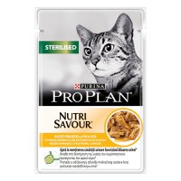 PURINA Pro Plan Sterilised Nutrisavour, Pui, hrană umedă pisici sterilizate, (în sos) PURINA Pro Plan Sterilised Nutrisavour, Pui, plic hrană umedă pisici sterilizate, (în sos), 85g - 1