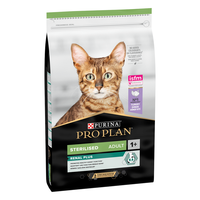 PURINA Pro Plan Sterilised OptiRenal, Curcan, hrană uscată pisici sterilizate, 10kg - 1