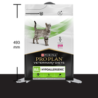 PURINA Pro Plan Veterinary Diets Hypoallergenic, dietă veterinară pisici, hrană uscată, afecțiuni digestive și dermatologice, 3.5kg - 2