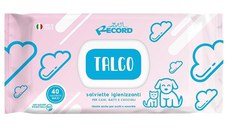 Record Talc, șervețele umede, câini și pisici, antibacteriene, multifuncționale, 40buc