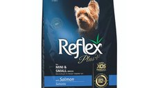 REFLEX Plus Hrană Uscată pentru Câini Mini și Mici Rase, Somon, 3kg