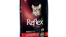 REFLEX Plus, Miel și Orez, hrană uscată pisici, 15kg