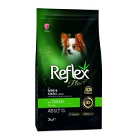 REFLEX Plus Mini & Small Breeds, XS-S, Pui, hrană uscată câini, 3kg - 1
