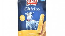 RINTI Chicko Pui Deshidratat pentru Câini, Recompense Fără Cereale, XS-XL, 90g