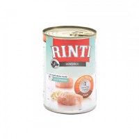 RINTI Sensible, XS-XL, Pui și Orez, conservă hrană umedă monoproteică câini, alergii, (în suc propriu), 400g - 2