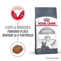 ROYAL CANIN Dental Care Adult, hrană uscată pisici, reducerea formării tartrului, 1.5kg - 2
