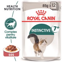 ROYAL CANIN Instinctive 7+, hrană umedă pisici, (în sos), bax, 85g x 12buc - 1