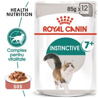 Royal Canin Instinctive 7+, hrană umedă pisici, (în sos) Royal Canin Instinctive 7+, bax hrană umedă pisici, (în sos), 85g x 12 - 2