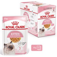 ROYAL CANIN Kitten, hrană umedă pisici, (în aspic), bax, 85g x 12buc - 1