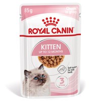 ROYAL CANIN Kitten, hrană umedă pisici junior, (în sos), 85g - 1