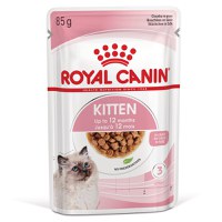 ROYAL CANIN Kitten, hrană umedă pisici junior, (în sos), 85g - 3