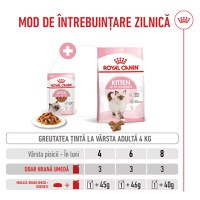 ROYAL CANIN Kitten, hrană umedă pisici junior, (în sos), 85g - 7