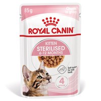 ROYAL CANIN Kitten Sterilised hrană umedă pisici sterilizate junior (în sos), 85g - 2